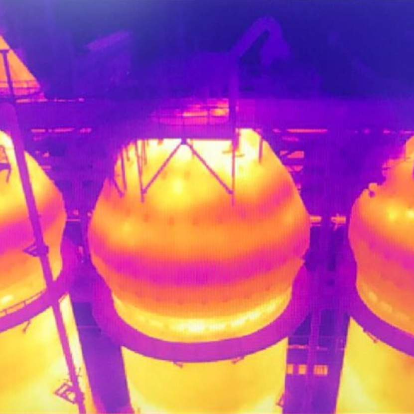 热风炉壳热像仪